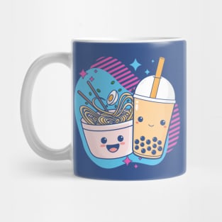 Kawaii Ramen And Boba Tea Mug